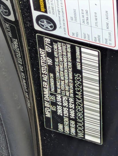 2019 Mercedes-Benz S-Class S 560 4MATIC® Sedan