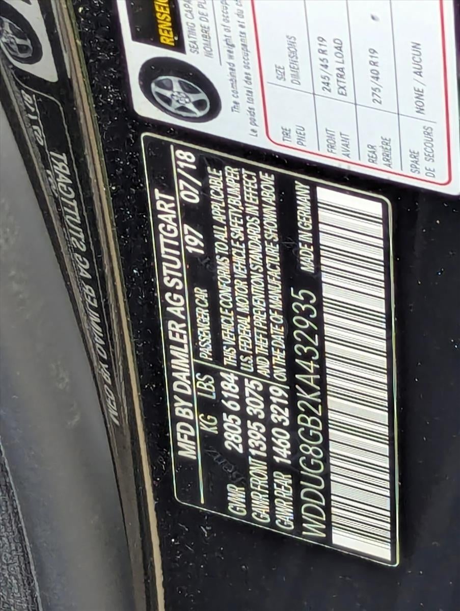 2019 Mercedes-Benz S-Class S 560 4MATIC® Sedan