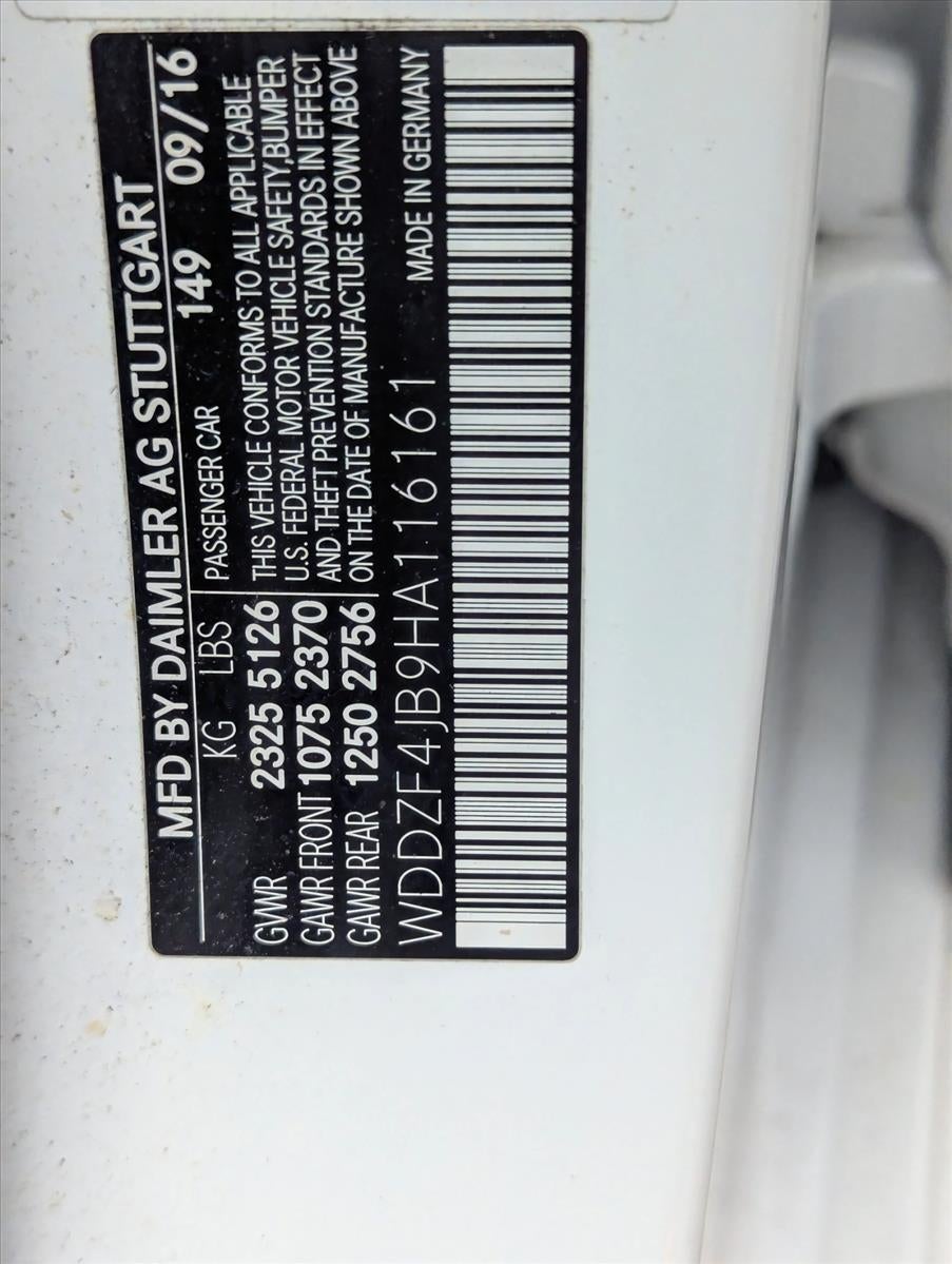 2017 Mercedes-Benz E-Class E 300 Luxury RWD Sedan