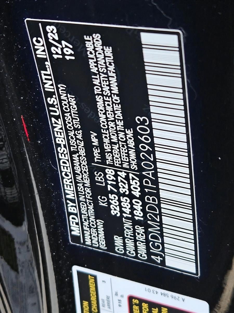 2023 Mercedes-Benz EQS EQS 450+ SUV