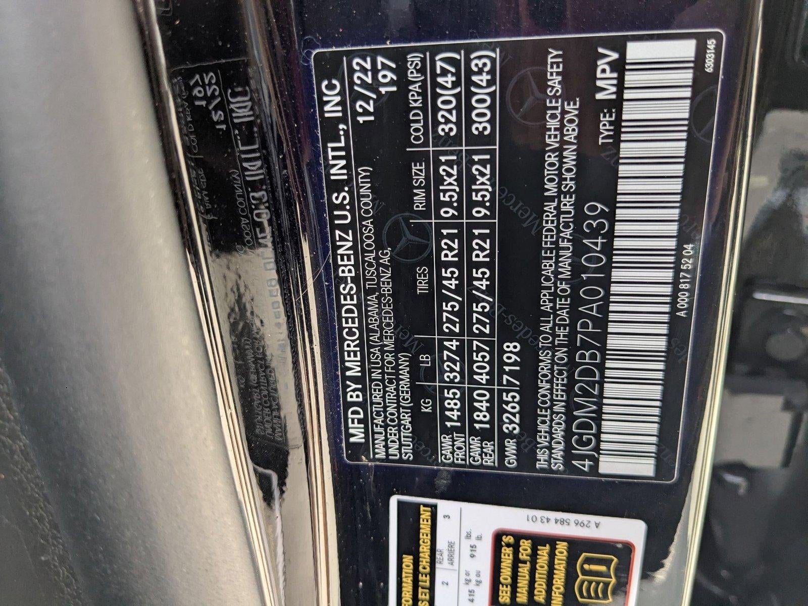 2023 Mercedes-Benz EQS EQS 450+ SUV