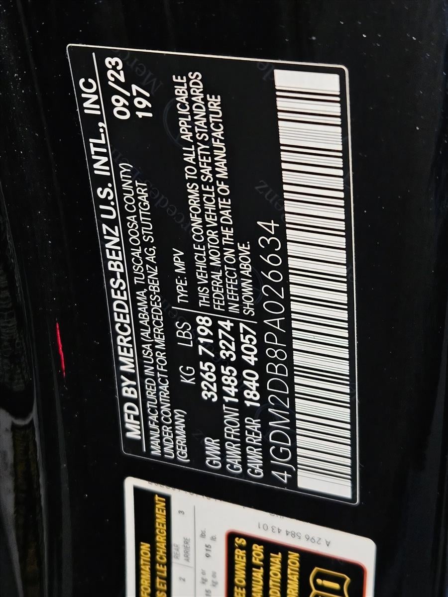 2023 Mercedes-Benz EQS EQS 450+ SUV