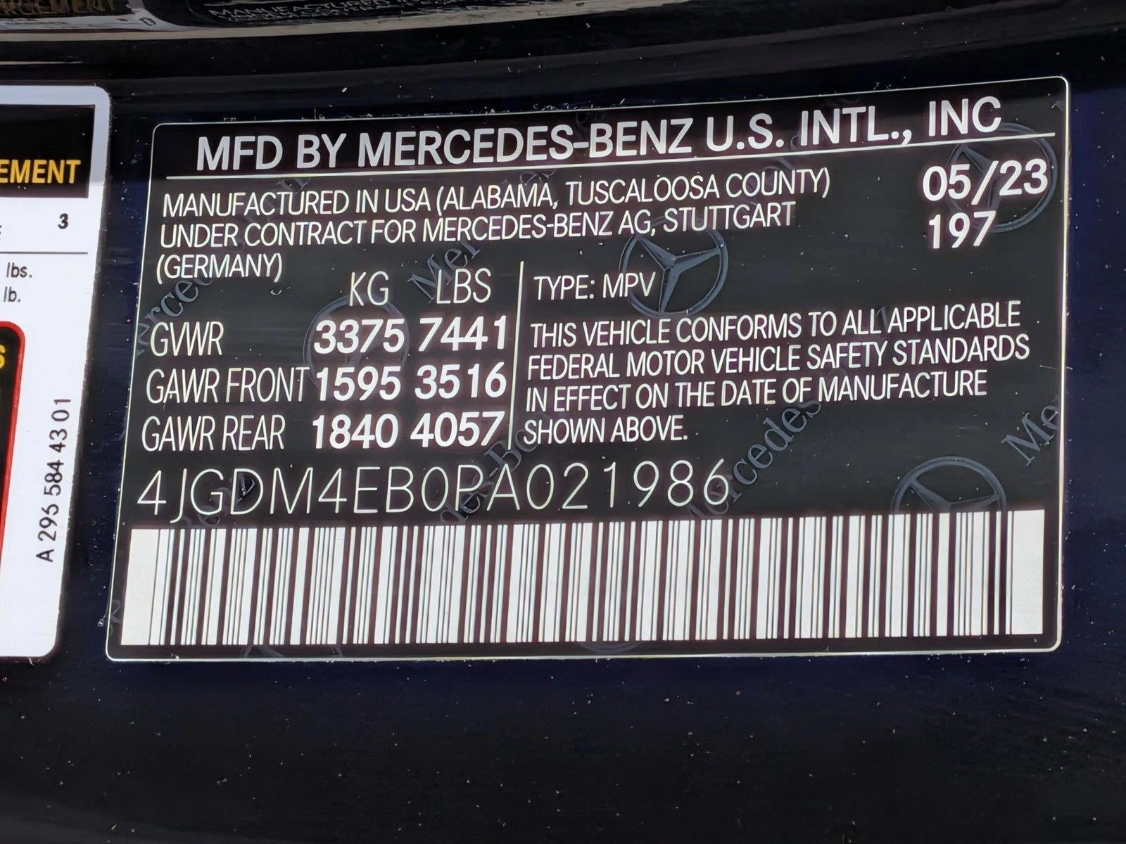 2023 Mercedes-Benz EQS EQS 580 4MATIC® SUV