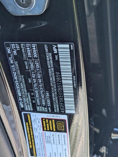 2026 Mercedes-Benz GLS GLS 450 4MATIC® SUV