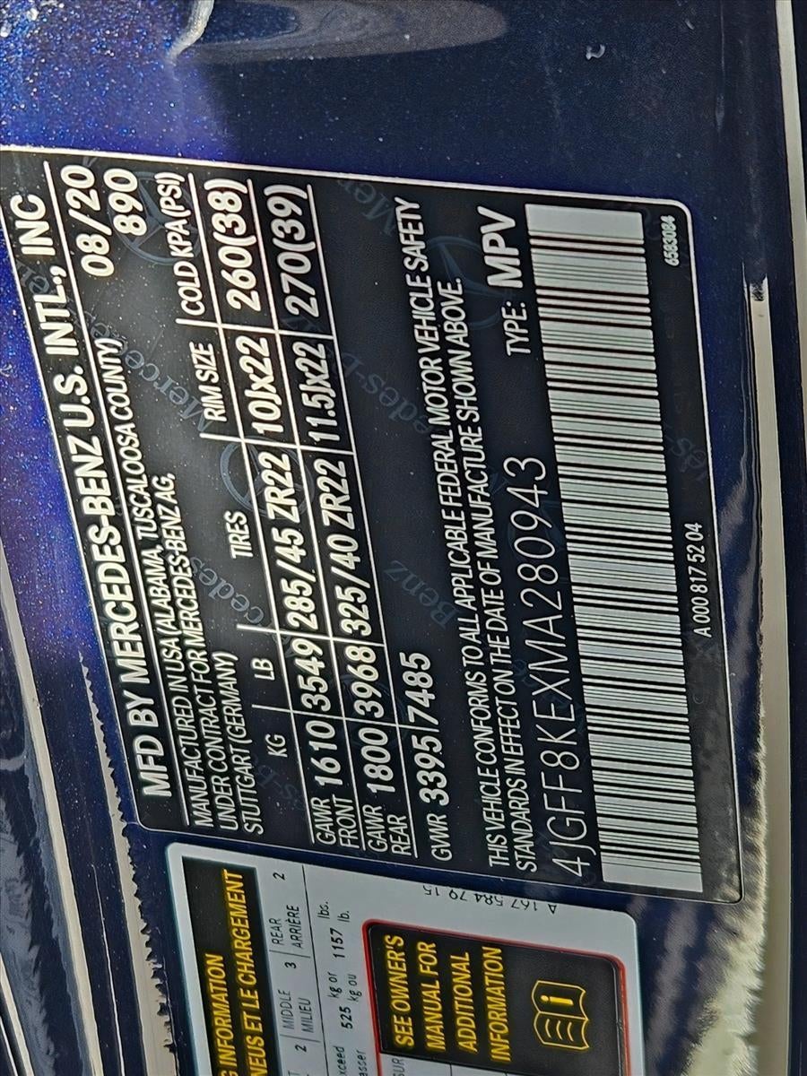 2021 Mercedes-Benz GLS AMG® GLS 63 4MATIC®+ SUV