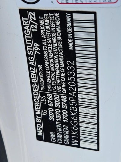 2023 Mercedes-Benz S-Class S 580e 4MATIC® Sedan