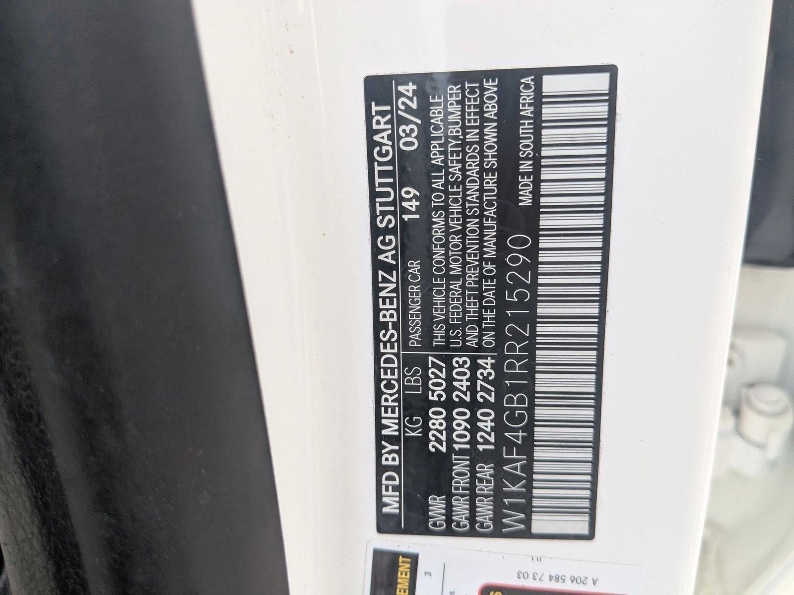 2024 Mercedes-Benz C-Class C 300 Sedan