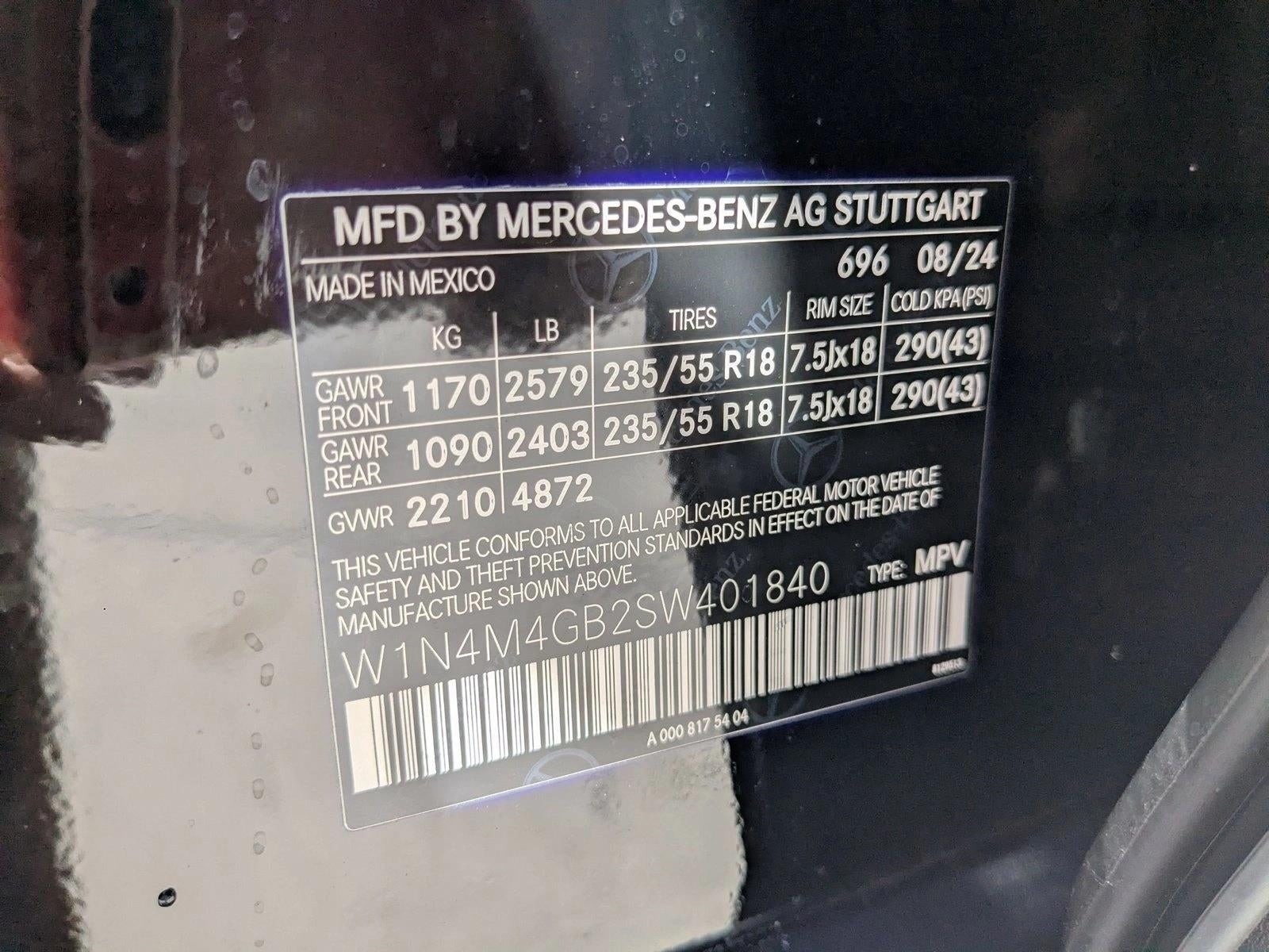 2025 Mercedes-Benz GLB GLB 250 SUV