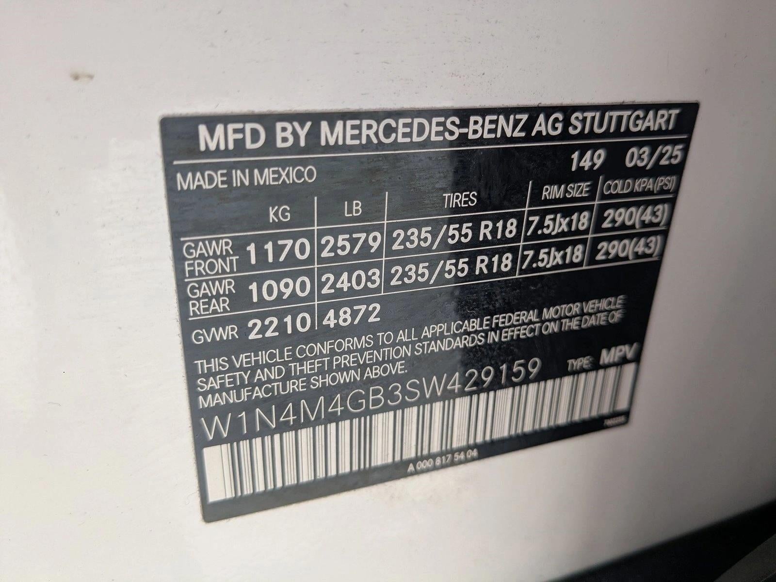 2025 Mercedes-Benz GLB GLB 250 SUV