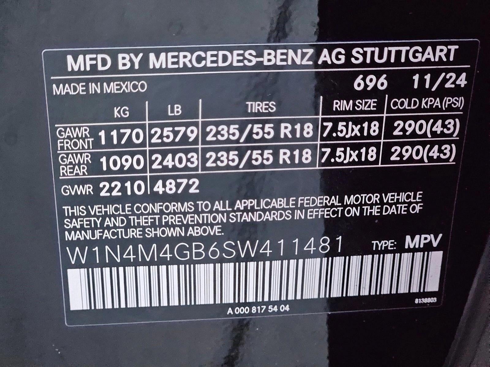 2025 Mercedes-Benz GLB GLB 250 SUV