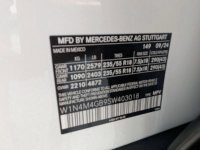 2025 Mercedes-Benz GLB GLB 250 SUV