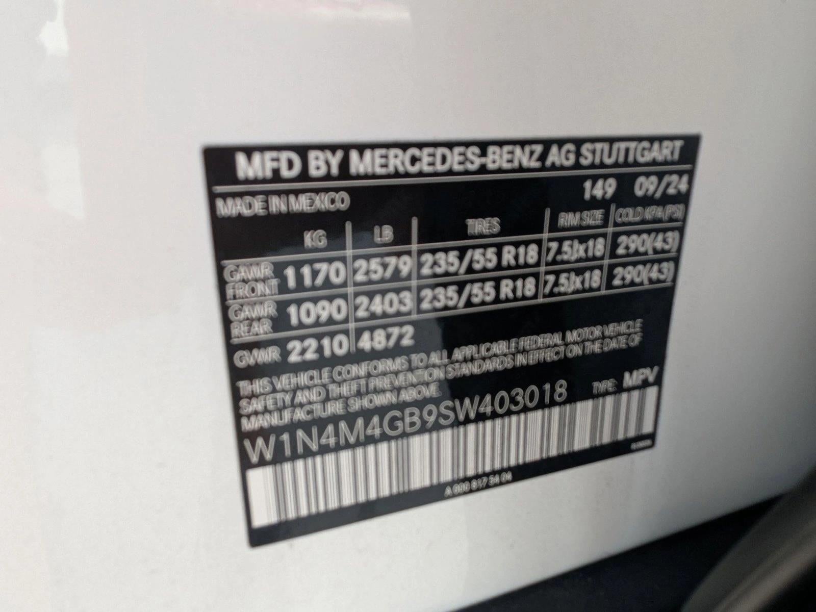 2025 Mercedes-Benz GLB GLB 250 SUV