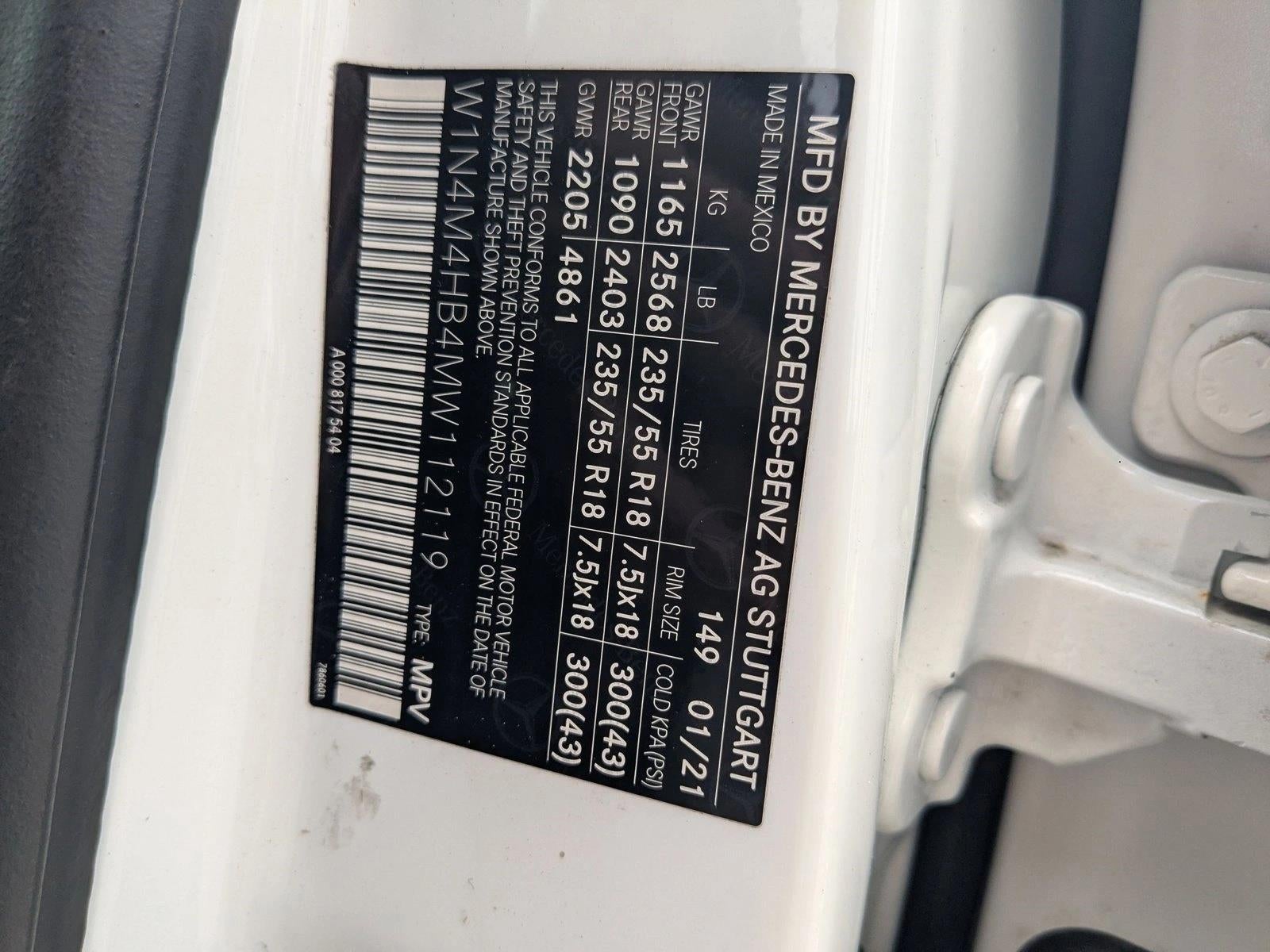 2021 Mercedes-Benz GLB GLB 250 4MATIC® SUV