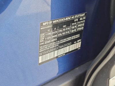 2026 Mercedes-Benz GLB GLB 250 4MATIC® SUV