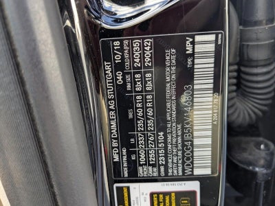 2019 Mercedes-Benz GLC GLC 300 SUV