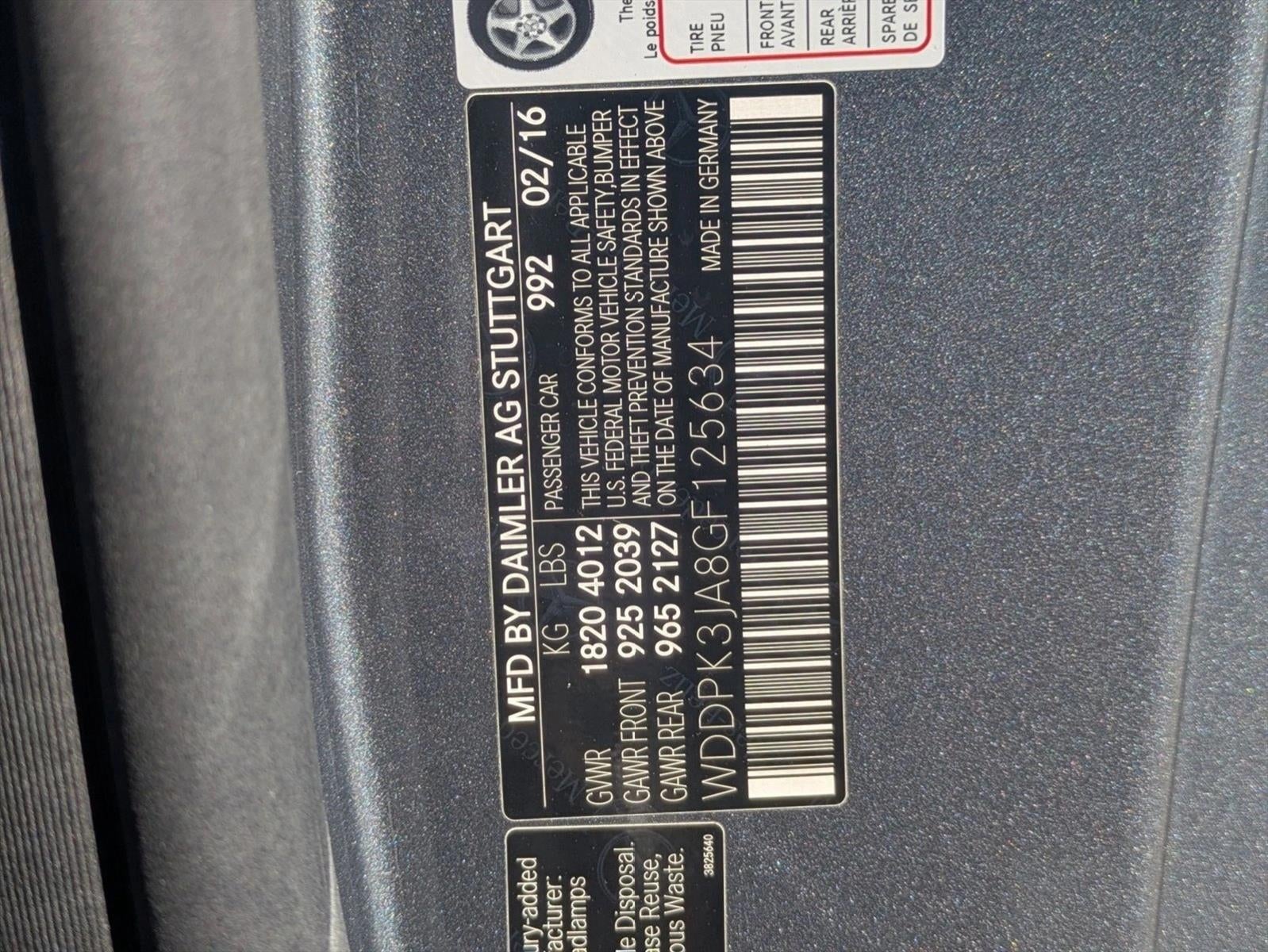 2016 Mercedes-Benz SLK SLK 300