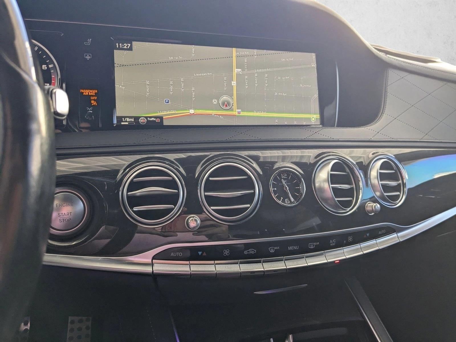 2016 Mercedes-Benz S-Class AMG® S 63 4MATIC® Sedan