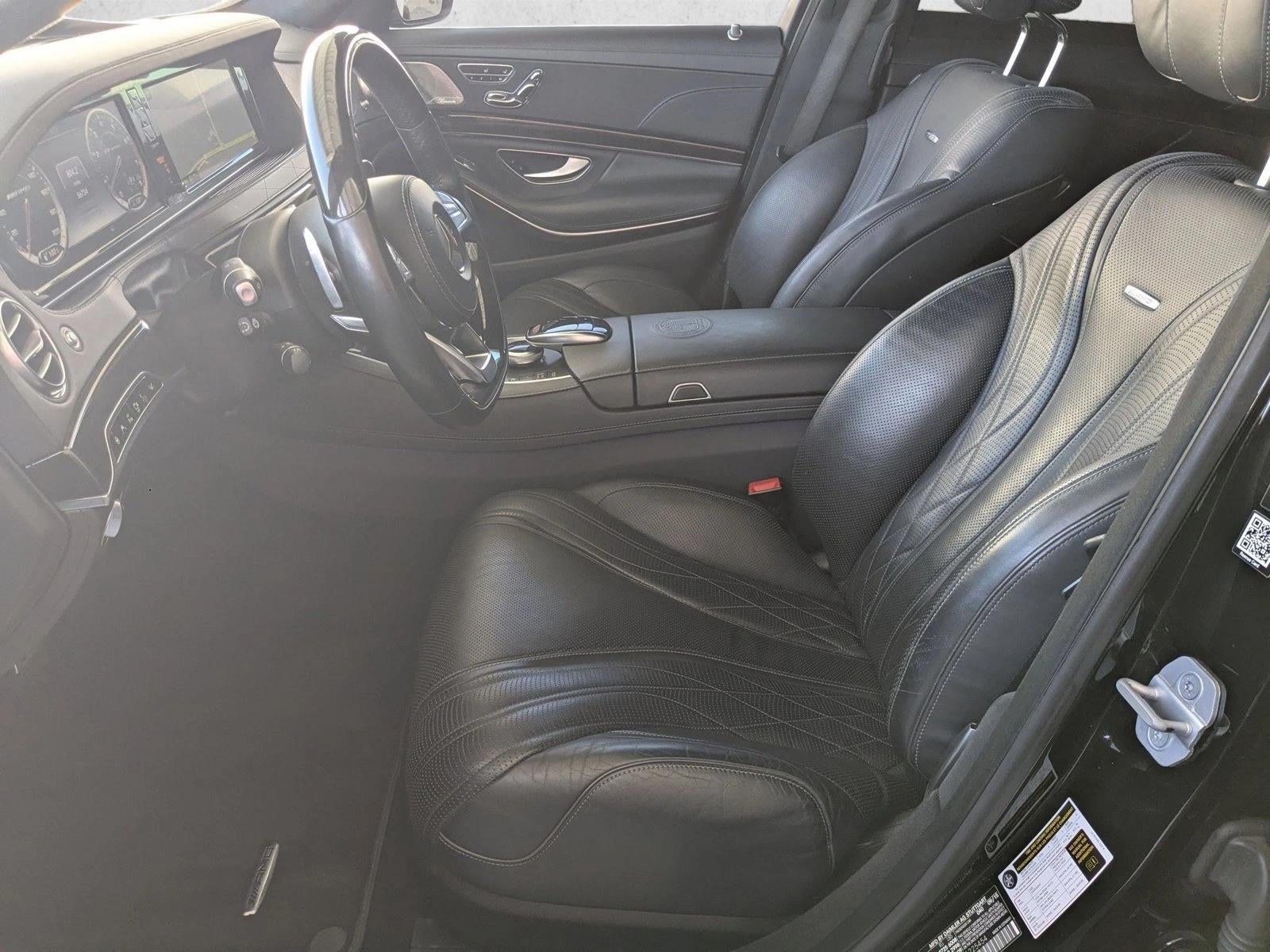 2016 Mercedes-Benz S-Class AMG® S 63 4MATIC® Sedan