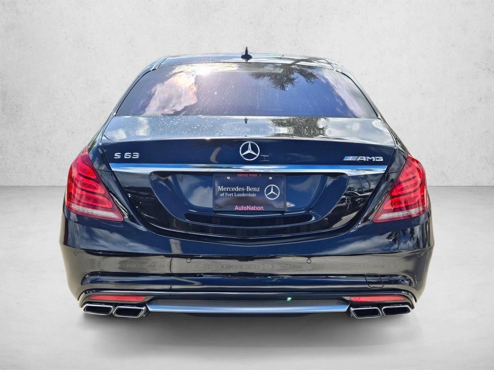 2015 Mercedes-Benz S-Class S 63 AMG® 4MATIC® Sedan