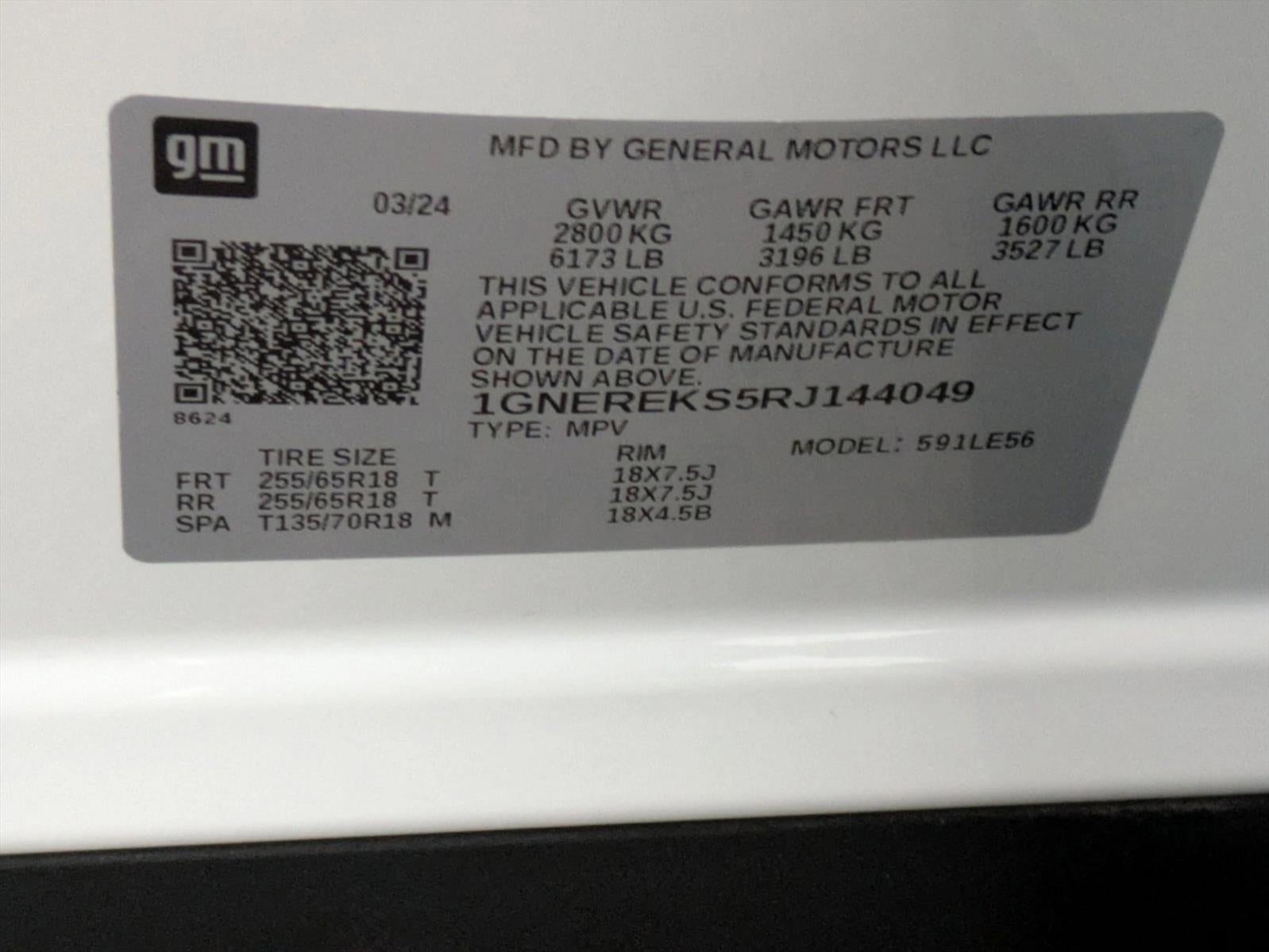 2024 Chevrolet Traverse LS w/1LS