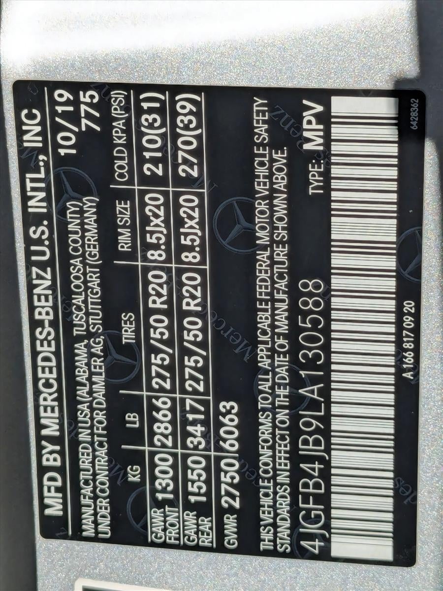 2020 Mercedes-Benz GLE GLE 350 SUV