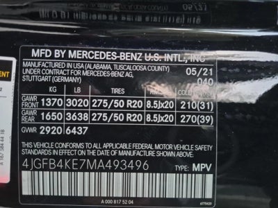 2021 Mercedes-Benz GLE GLE 350 4MATIC® SUV