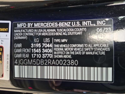 2024 Mercedes-Benz EQE AMG® EQE 4MATIC®+ SUV