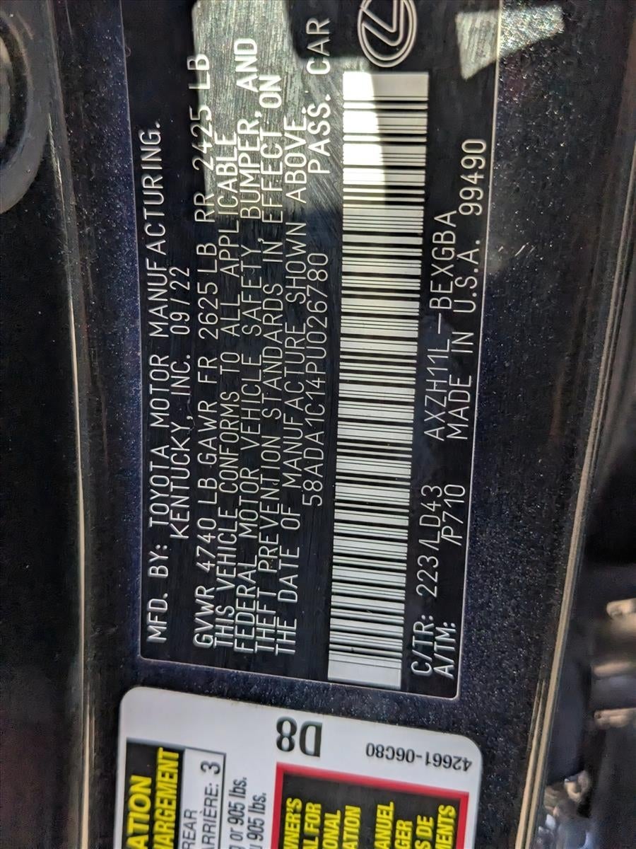 2023 Lexus ES 300h FWD