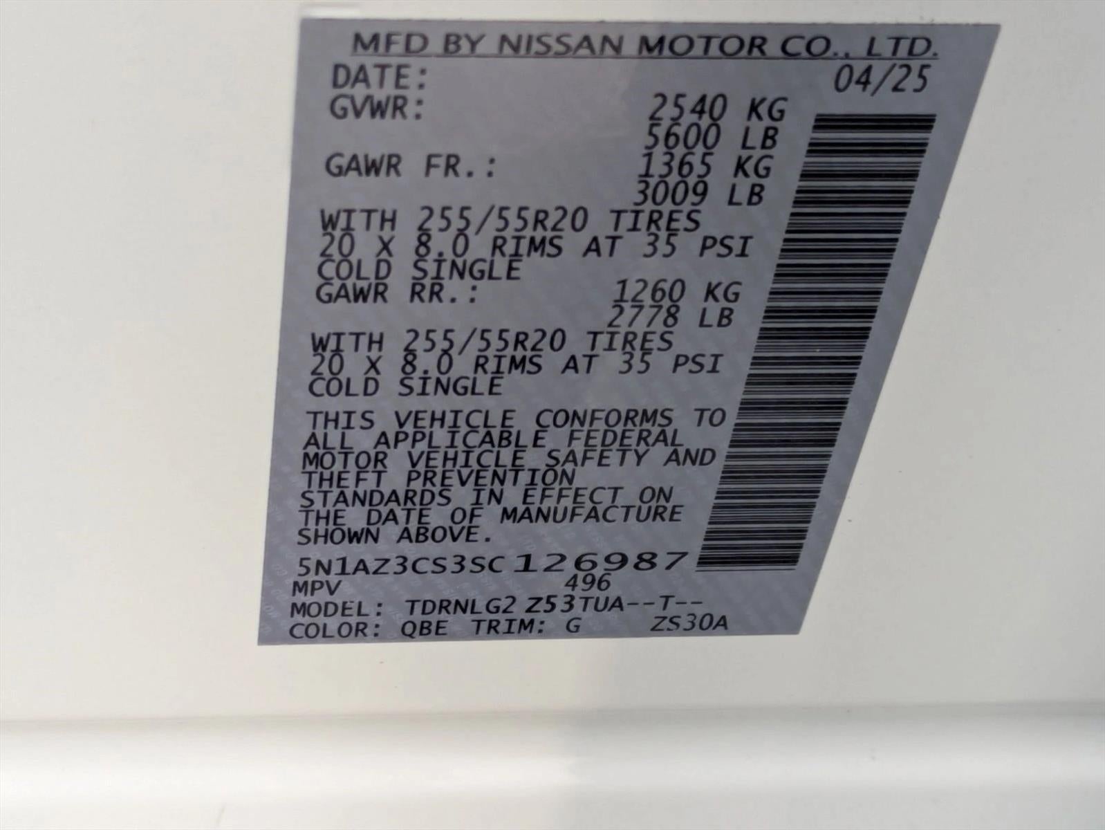 2025 Nissan Murano AWD SL