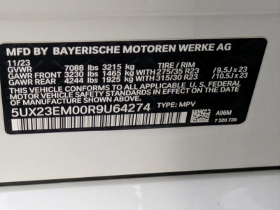 2024 BMW X7 xDrive40i Sports Activity Vehicle