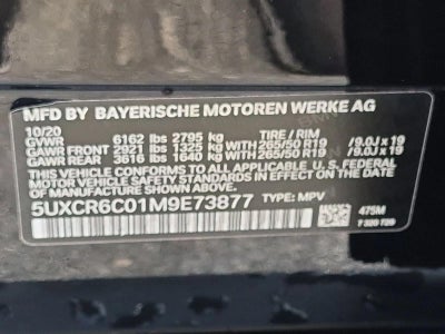 2021 BMW X5 xDrive40i Sports Activity Vehicle