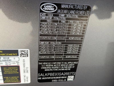 2025 Land Rover Range Rover P530 SE LWB 7 Seat