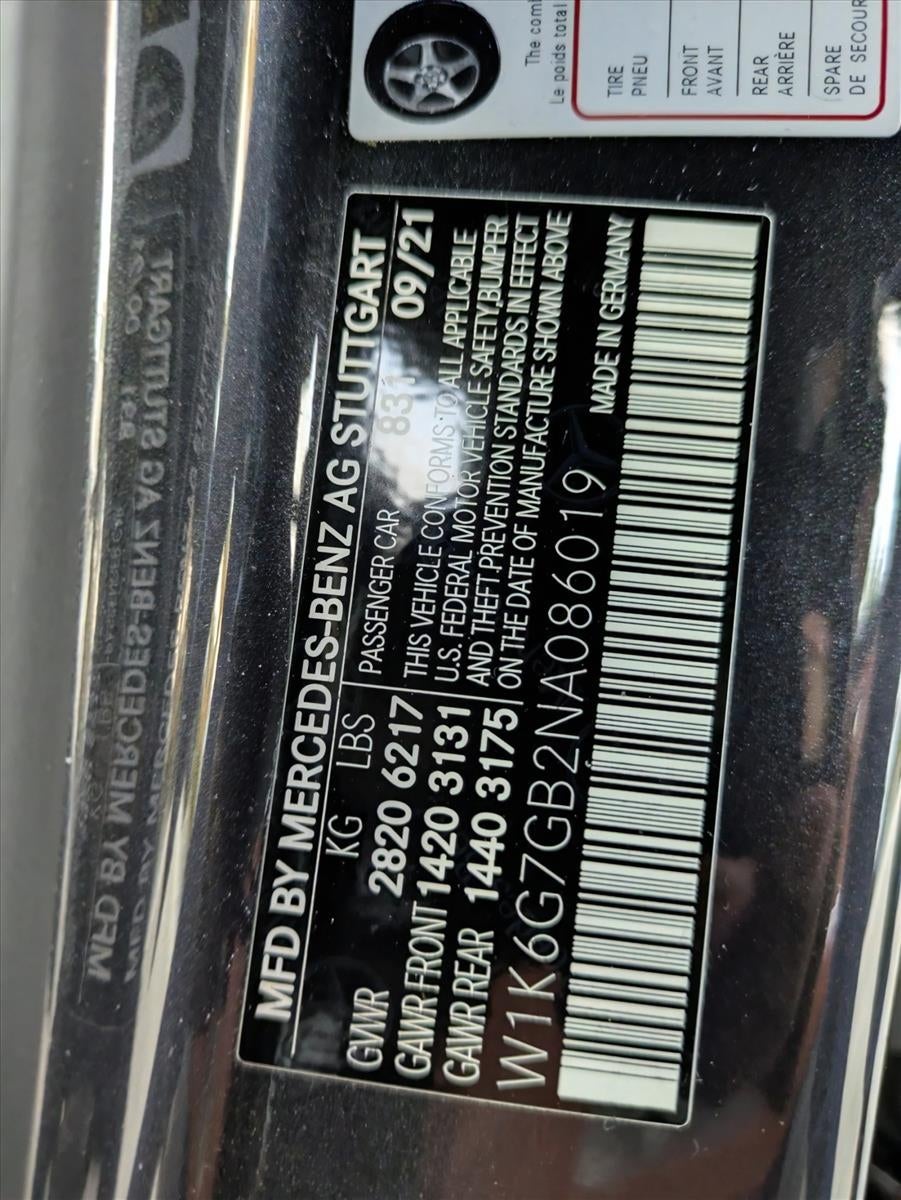 2022 Mercedes-Benz S-Class S 580 4MATIC® Sedan