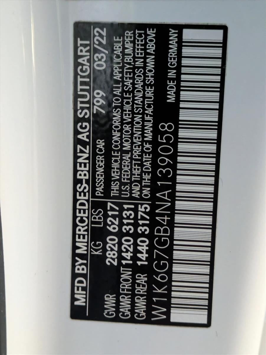 2022 Mercedes-Benz S-Class S 580 4MATIC® Sedan