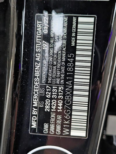 2022 Mercedes-Benz S-Class S 580 4MATIC® Sedan