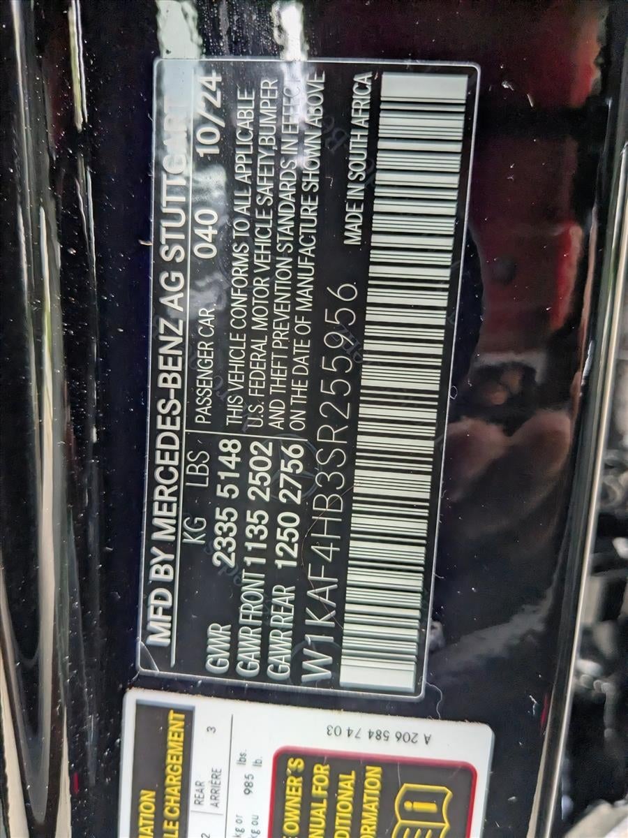 2025 Mercedes-Benz C-Class C 300 4MATIC® Sedan