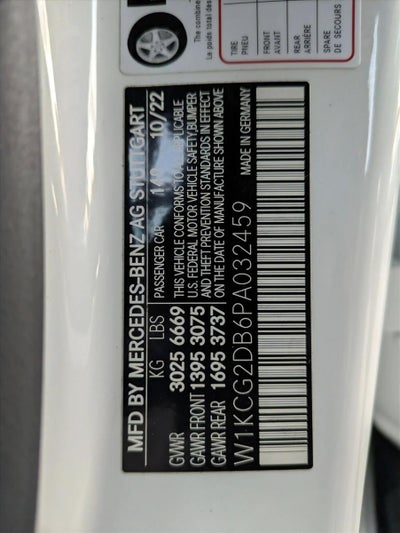 2023 Mercedes-Benz EQS EQS 450+ Sedan