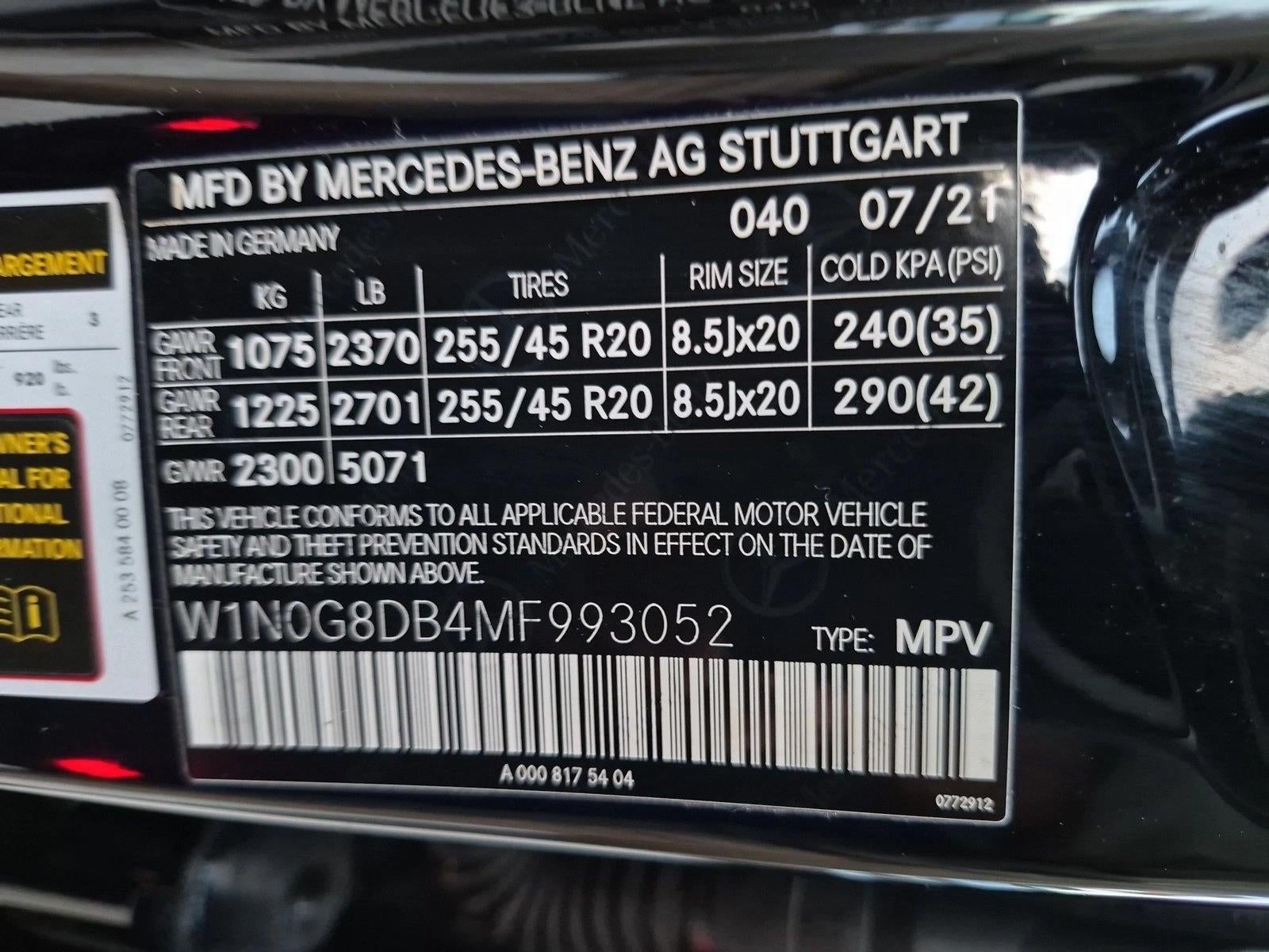 2021 Mercedes-Benz GLC GLC 300 SUV