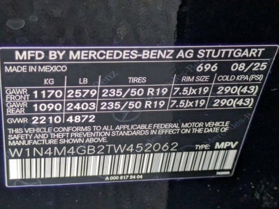 2026 Mercedes-Benz GLB GLB 250 SUV