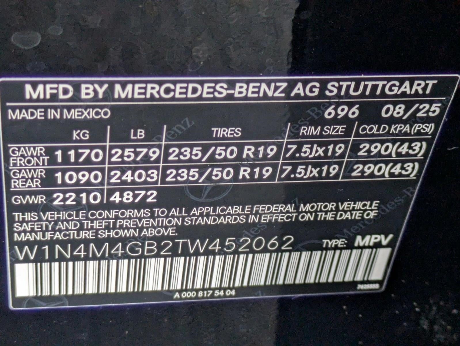 2026 Mercedes-Benz GLB GLB 250 SUV