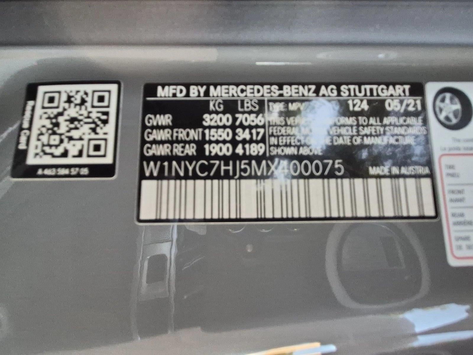 2021 Mercedes-Benz G-Class AMG® G 63 4MATIC® SUV