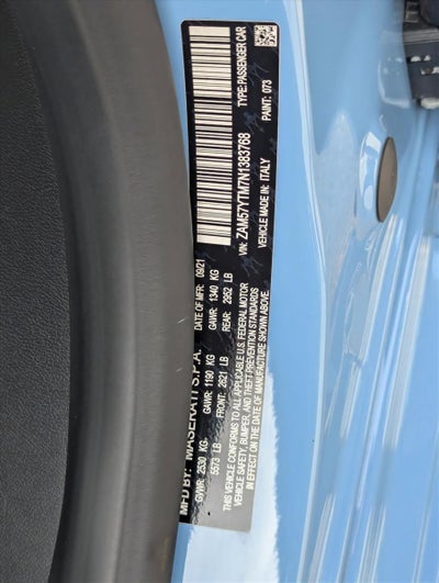 2022 Maserati Ghibli Modena Q4 3.0L