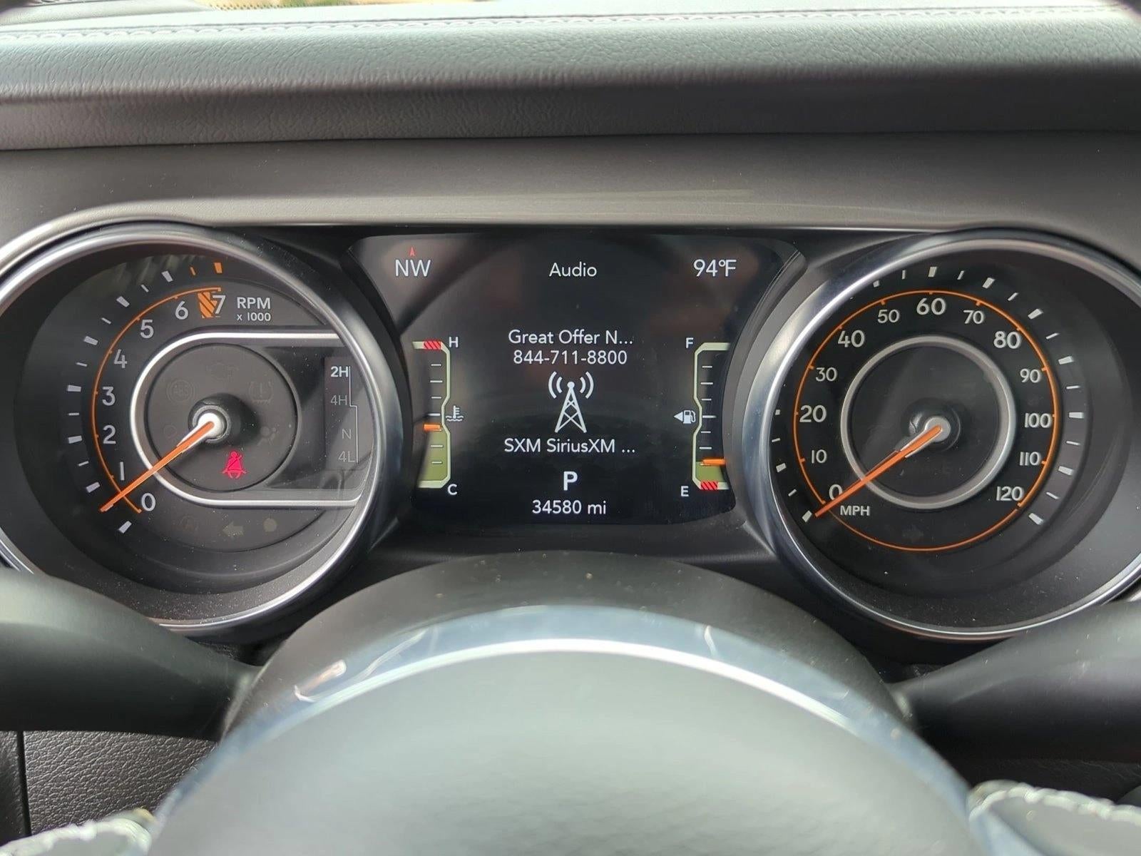 2022 Jeep Gladiator Overland 4x4