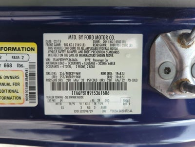 2015 Ford Mustang 2dr Fastback EcoBoost Premium