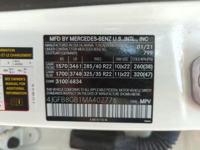 2021 Mercedes-Benz GLE GLE 580 4MATIC® SUV