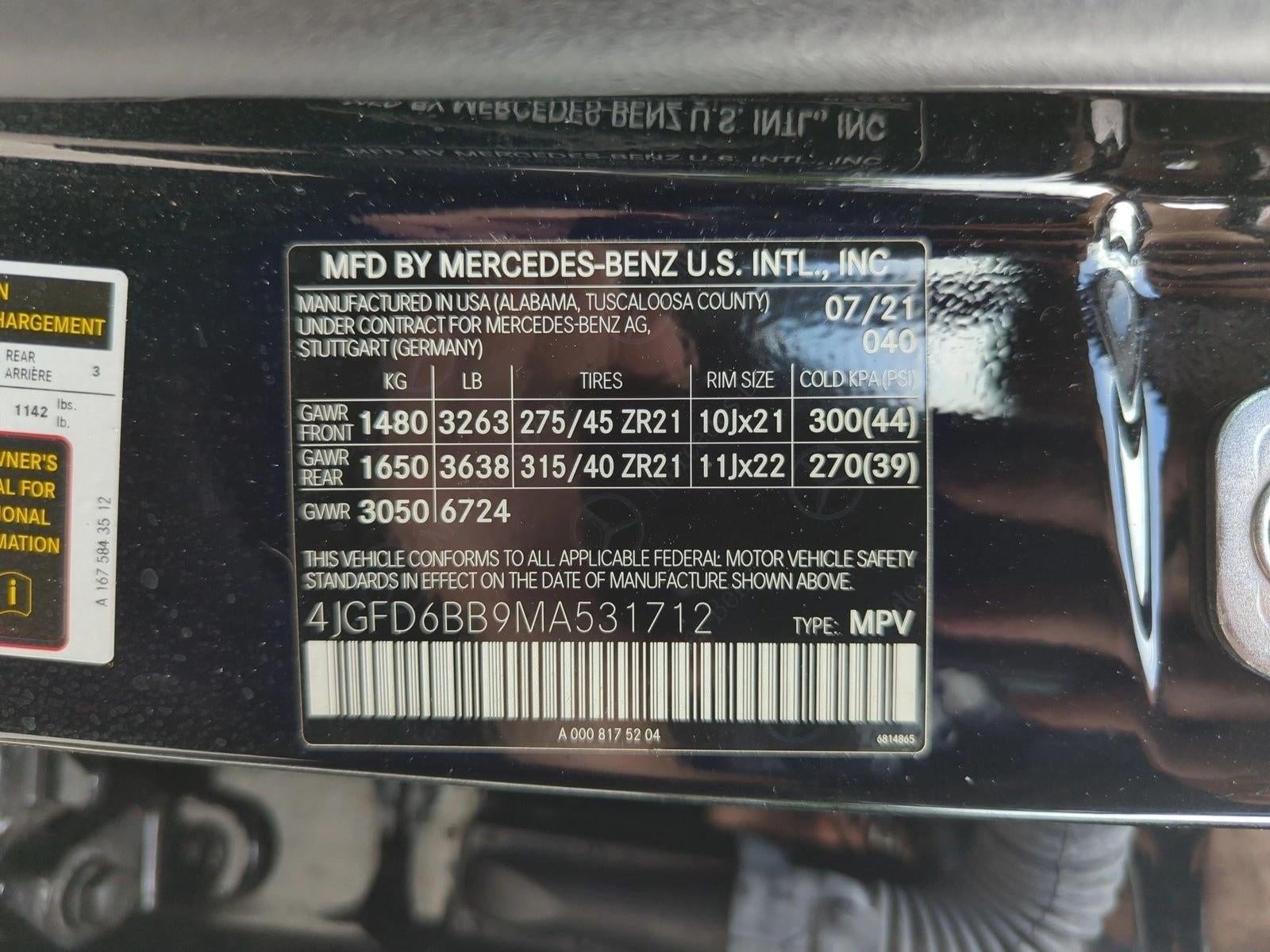 2021 Mercedes-Benz GLE AMG® GLE 53 4MATIC® Coupe