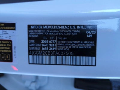 2023 Mercedes-Benz EQE EQE 500 4MATIC® SUV