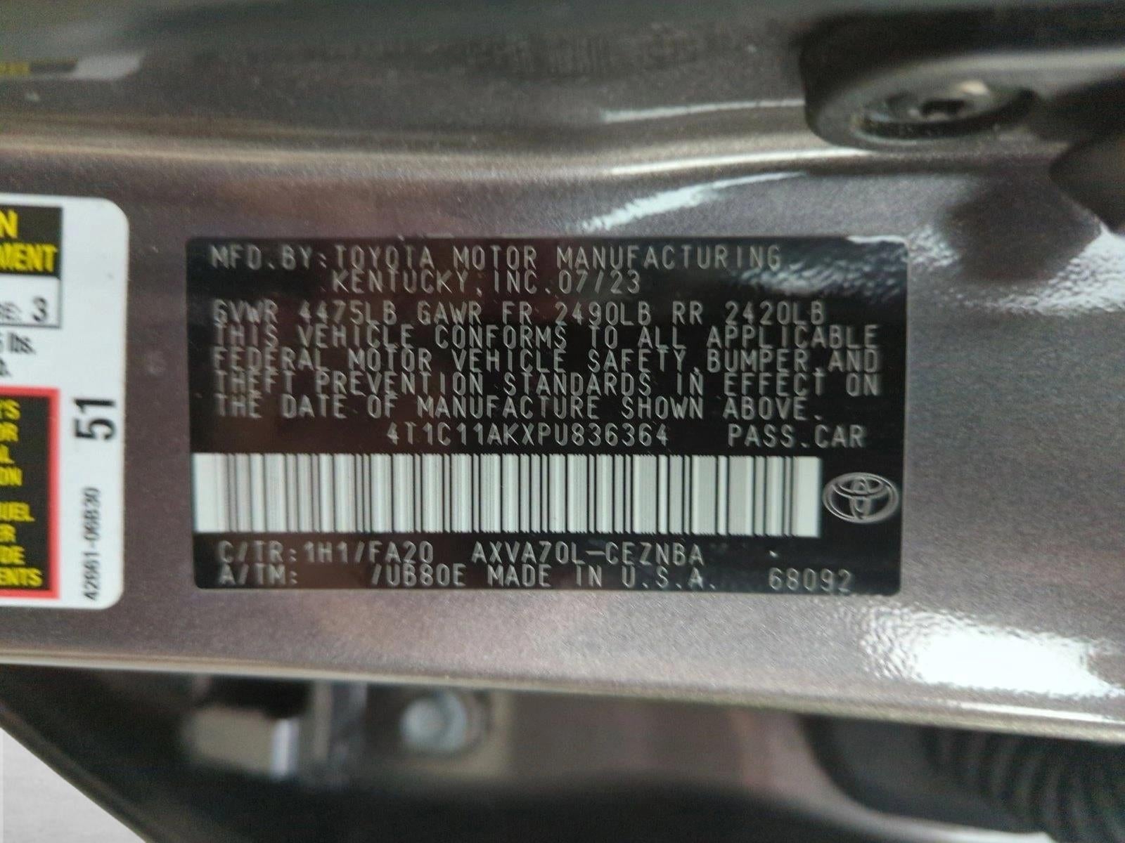 2023 Toyota Camry LE Auto (SE)