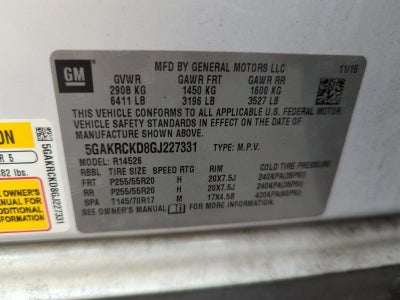 2016 Buick Enclave Premium FWD