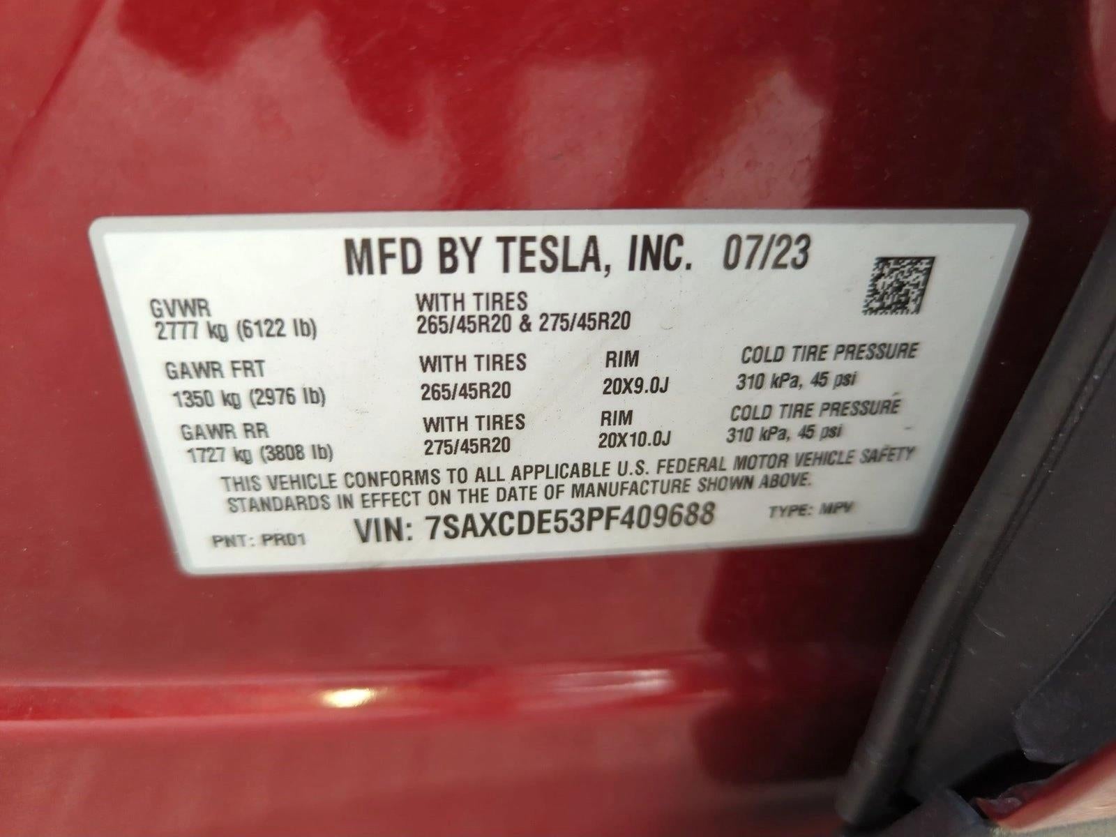 2023 Tesla Model X Standard Range AWD *Ltd Avail*